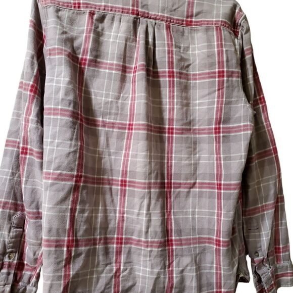 Levis button up mens size med standard fit plaid casual long sleeve button down - Picture 2 of 7